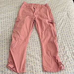 Pink Cargo Pants